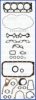 TOYOT 0411128016 Full Gasket Set, engine